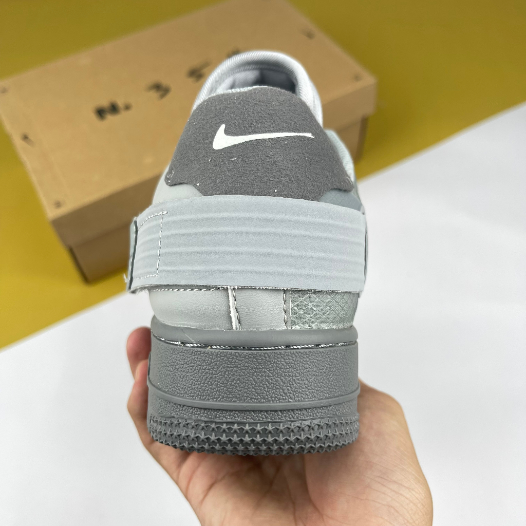 Giày AF1 Type Grey Fog, AF1 Xám Full Bản Cao Cấp - Than.Shoes