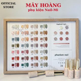 Sét sơn thạch + thạch nhũ 36 màu Aivenlnhuy cao cấp tặng kèm bảng