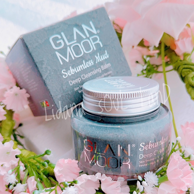 Sáp tẩy trang làm sạch mụ.n đầu đen & bã nhờn, se khít lỗ chân lông Glan..moor Sebumless Cleansing Balm