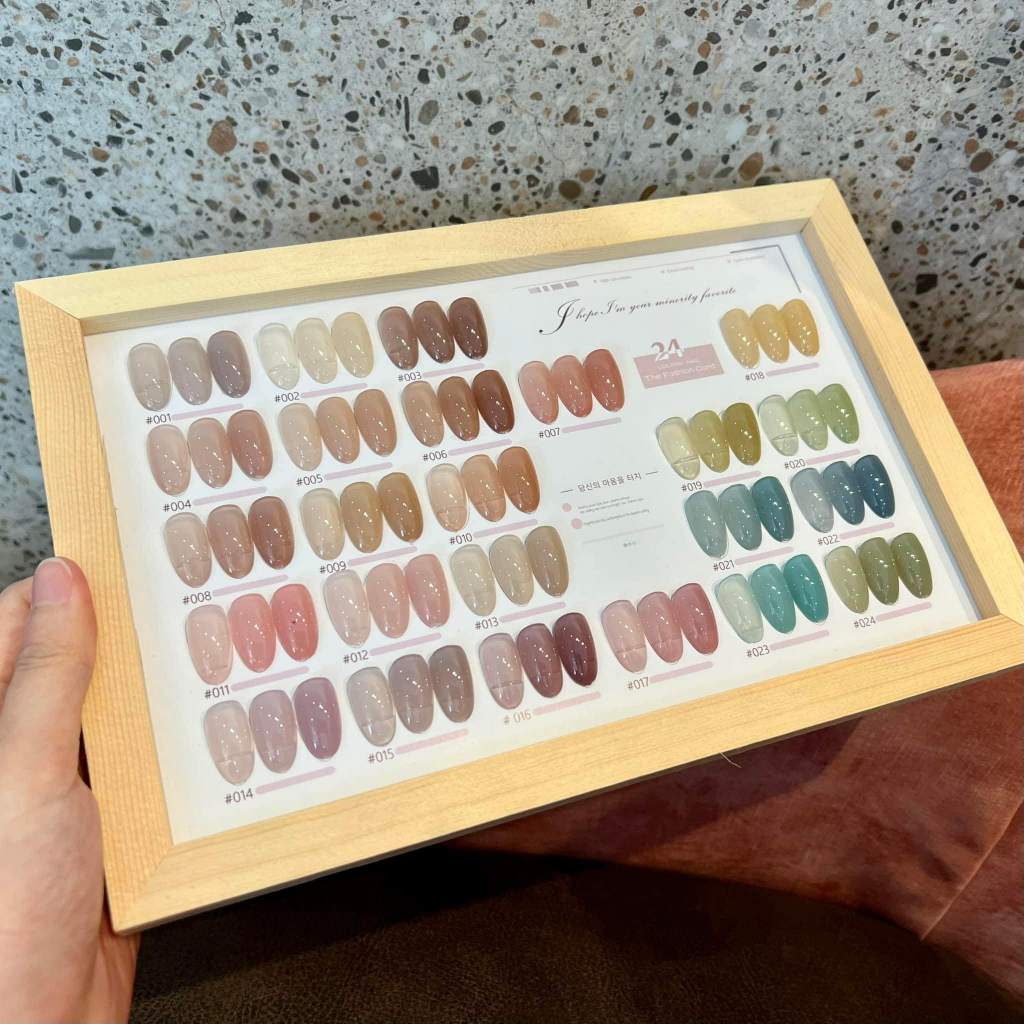 Sét sơn Thạch 24 chai mới 15ml