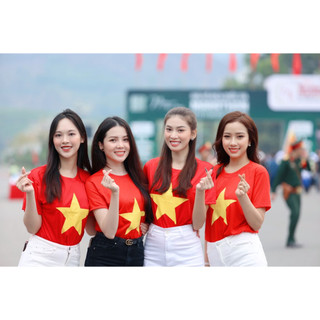 Áo Thun Cờ Đỏ Sao Vàng - Co Dãn 4 Chiều - Đủ Kích Cở