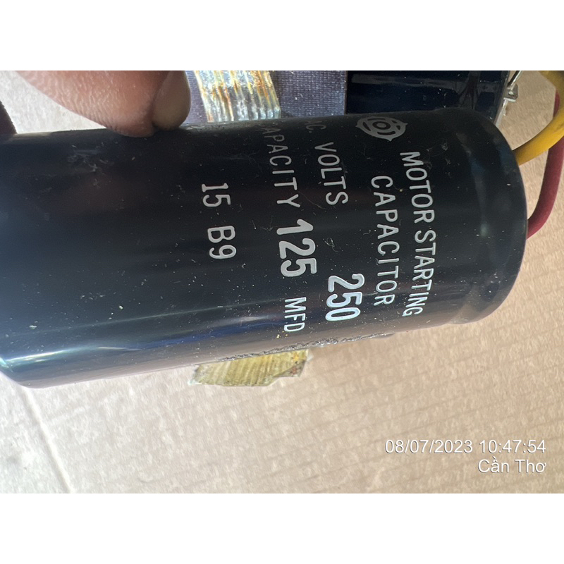 tụ đề motor Nhật bãi 250v 125mf