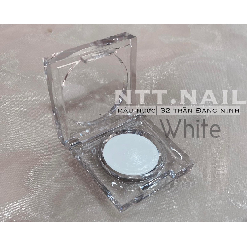 Màu nước nén trắng - đen làm loang vân đá siêu đỉnh