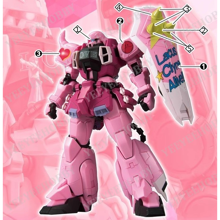 DECAL MÔ HÌNH XUEYAN - MG-84 - DECAL NƯỚC PHẢN QUANG CHO MÔ HÌNH MG 1/100 ZAKU WARRIOR
