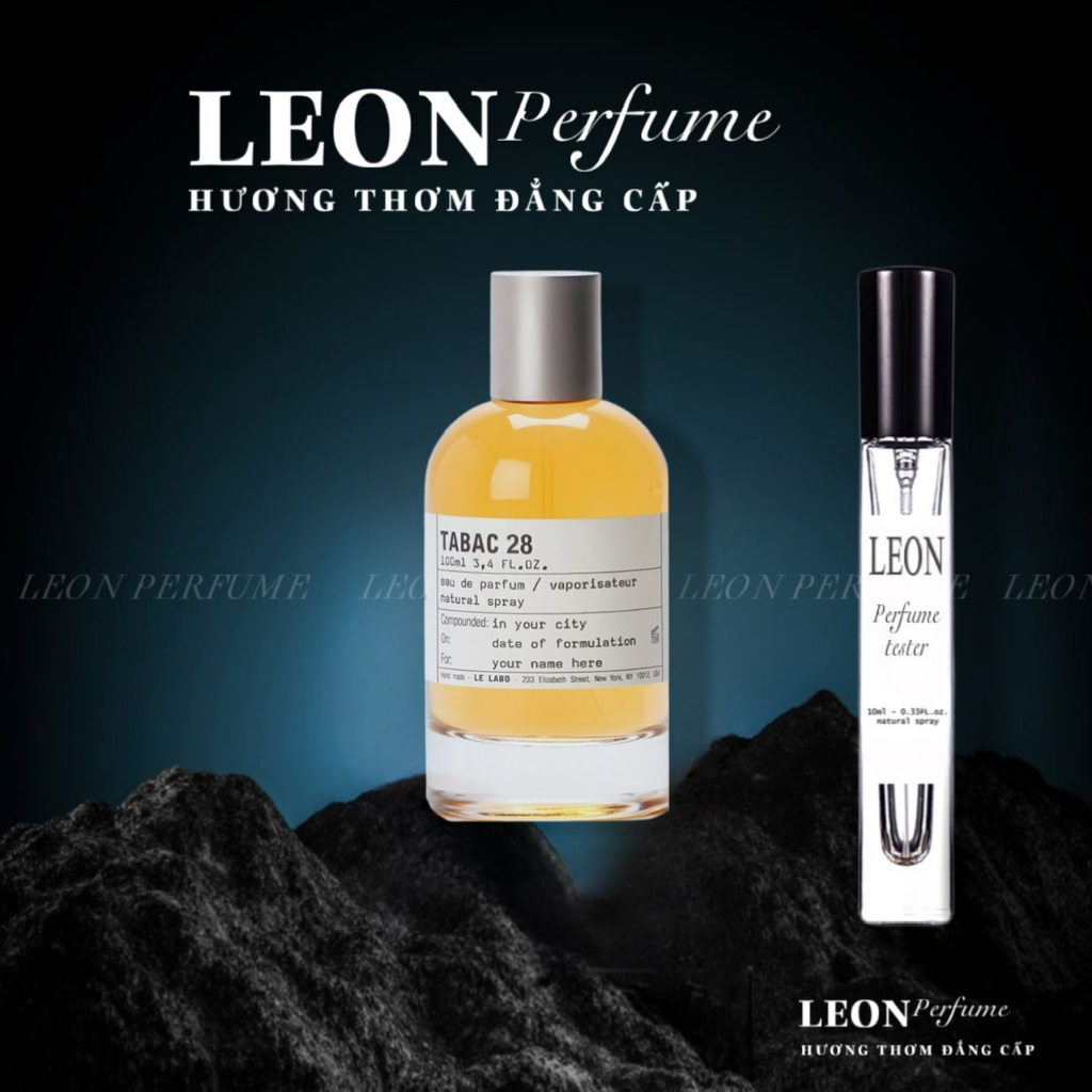 💎LEON💎 Nước Hoa Phòng Lab ʟ ᴇ ʟ ᴀ ʙ ᴏ - Tabac 28 EDP | 10ml |