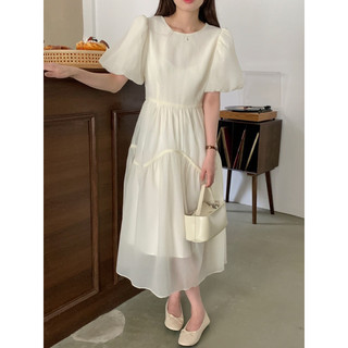 Váy xoè QC nhẹ nhàng, chất bồng bềnh tiểu thư siêu dễ thương.