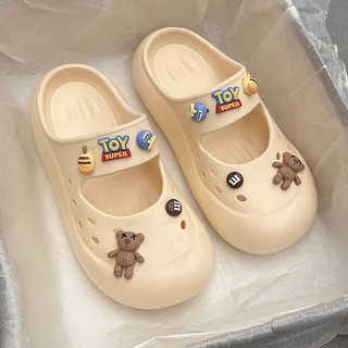 Dép sục nữ dép bánh mì nữ Pastel sandal nữ đế cao 3cm mẫu mới