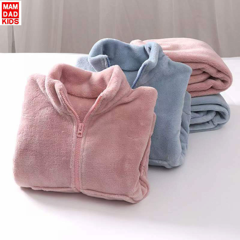 Bộ Quần Áo Lông Cừu dài tay cho bé gái,bé trai - CHÍNH HÃNG MAMDADKIDS