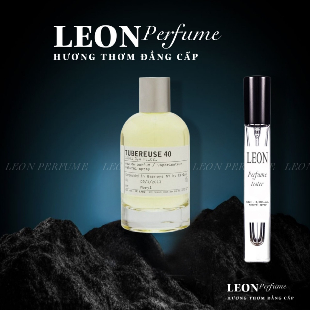 💎LEON💎 Nước Hoa Phòng Lab ʟ ᴇ ʟ ᴀ ʙ ᴏ - Tubereuse 40 City Exclusive EDP | 10ml |