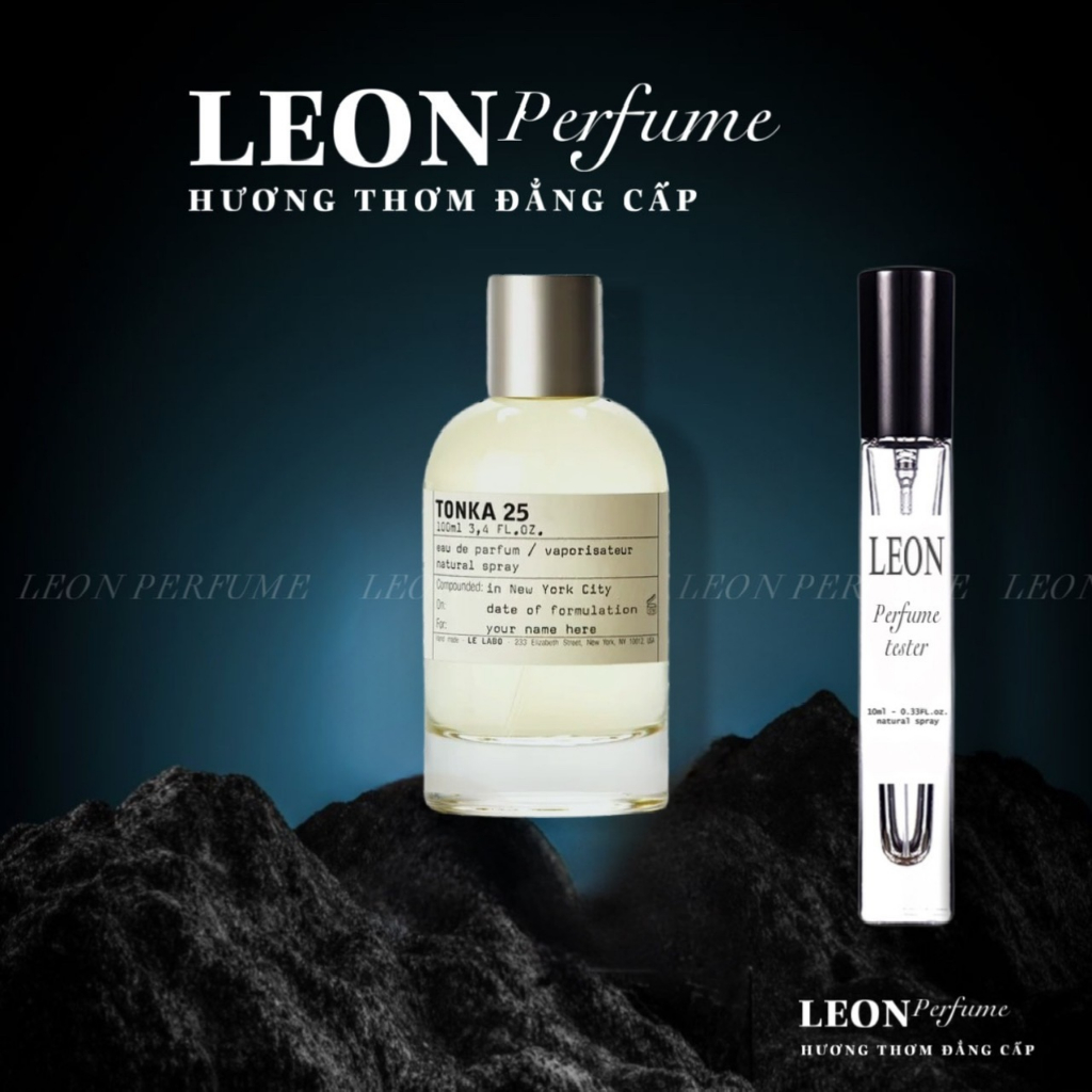 💎LEON💎 Nước Hoa Phòng Lab ʟ ᴇ ʟ ᴀ ʙ ᴏ - Tonka 25 EDP | 10ml |