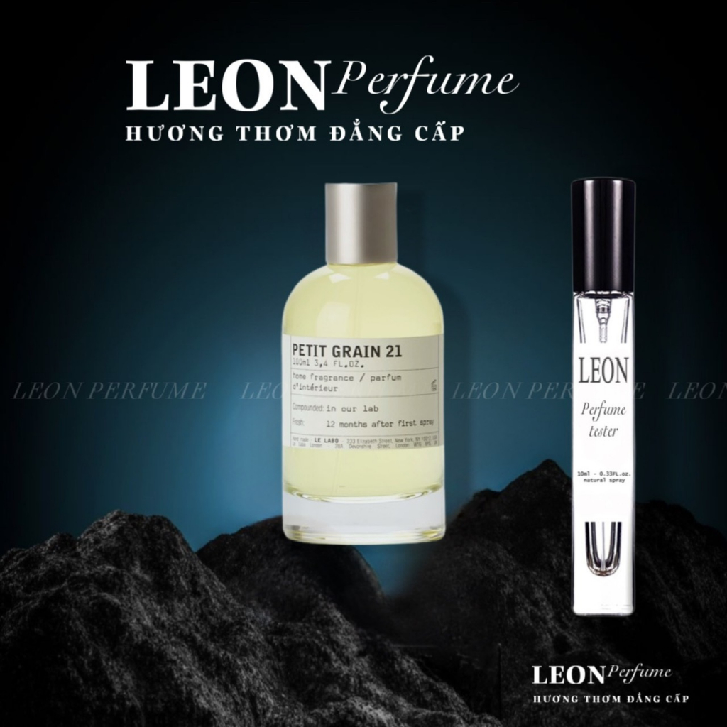 💎LEON💎 Nước Hoa Phòng Lab ʟ ᴇ ʟ ᴀ ʙ ᴏ - Petiti Grain 21 EDP | 10ml |