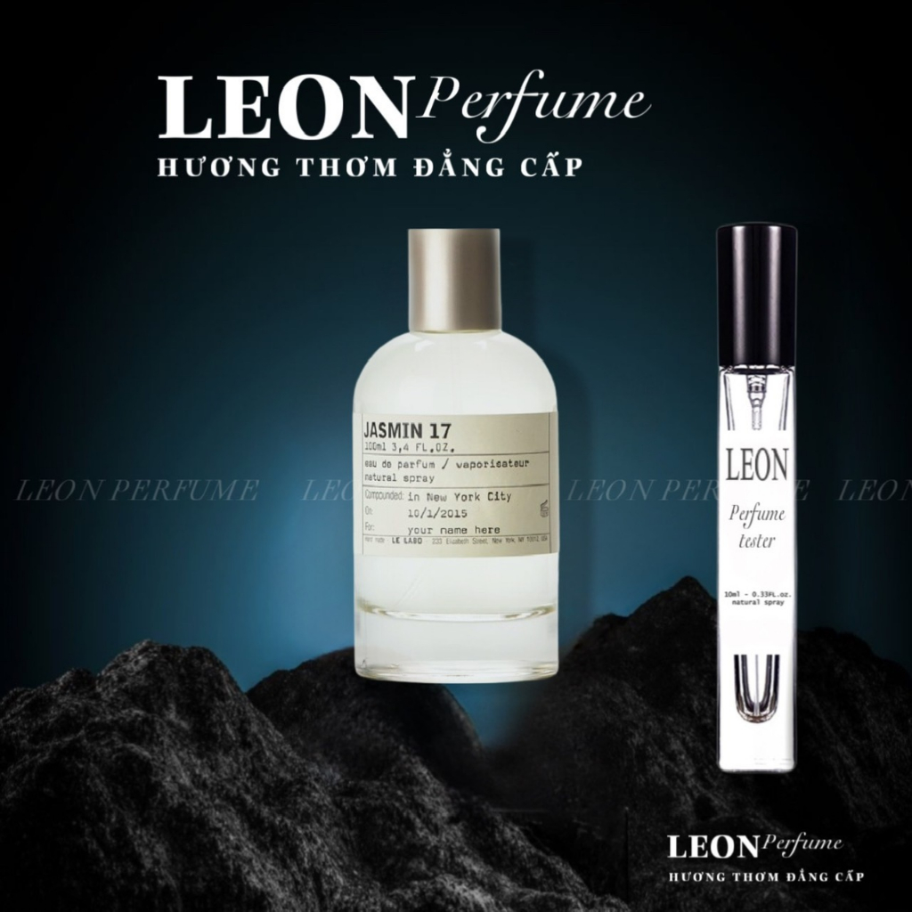 💎LEON💎 Nước Hoa Phòng Lab ʟ ᴇ ʟ ᴀ ʙ ᴏ - Jasmin 17 EDP | 10ml |