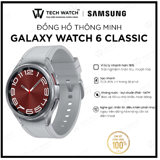 - Đồng hồ Samsung Galaxy Watch6 Classic - TechWatchVN