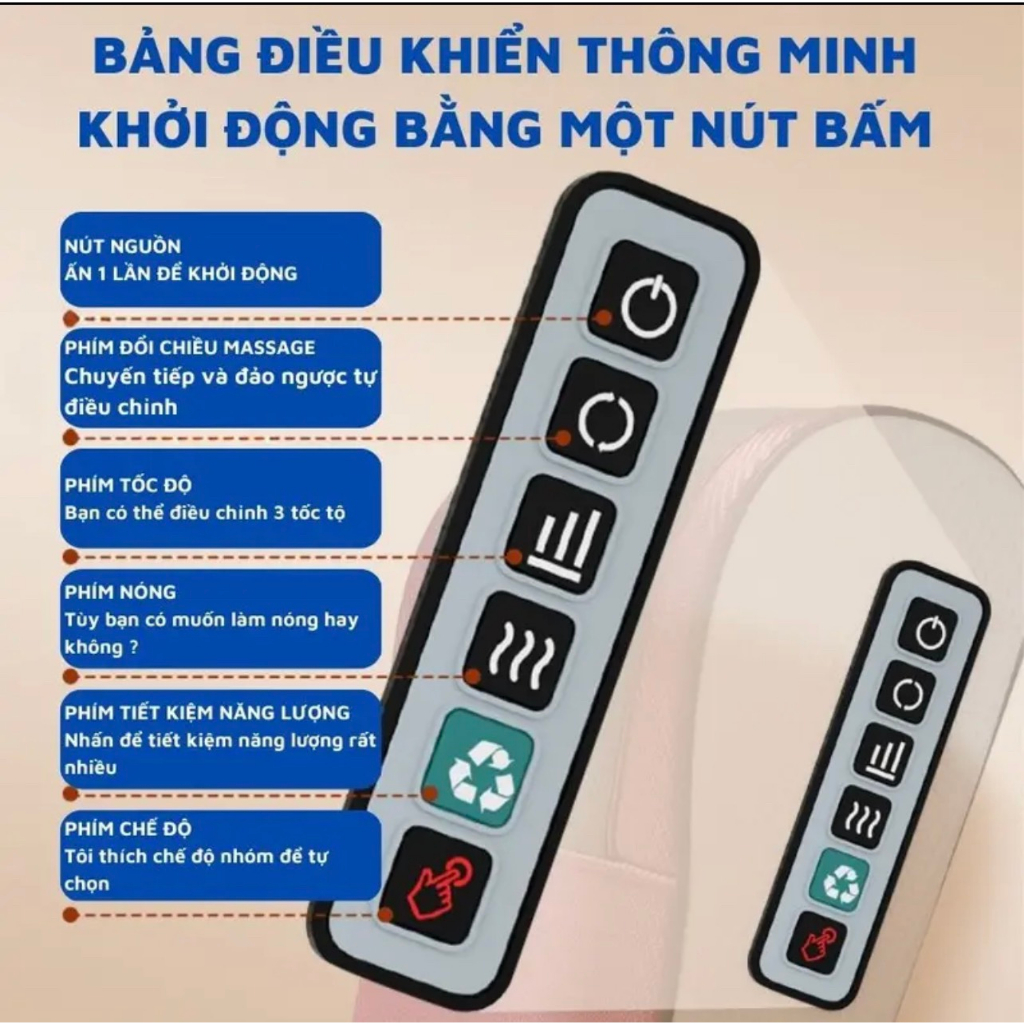 Gối massage luna cổ vai gáy cao cấp