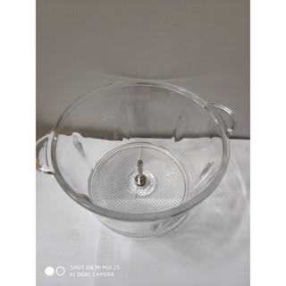 (Linh kiện)Cối thủy tinh, nắp cối máy xay thịt Ranbem 224A ( chú ý đọc kỹ phần nội dung mô tả)