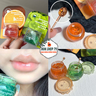 Son dưỡng môi dạng thạch Herorange không màu dưỡng ẩm môi Son dưỡng không màu Herorange mùi hương trái cây nhẹ nhàng 