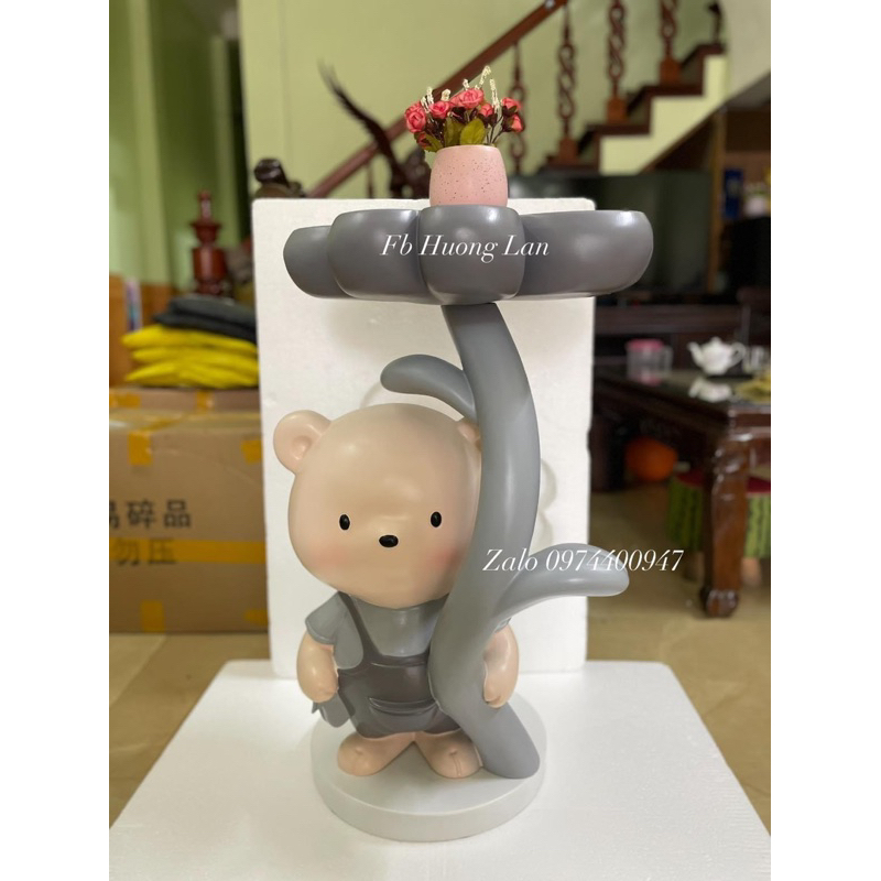 Bàn decor gấu oder