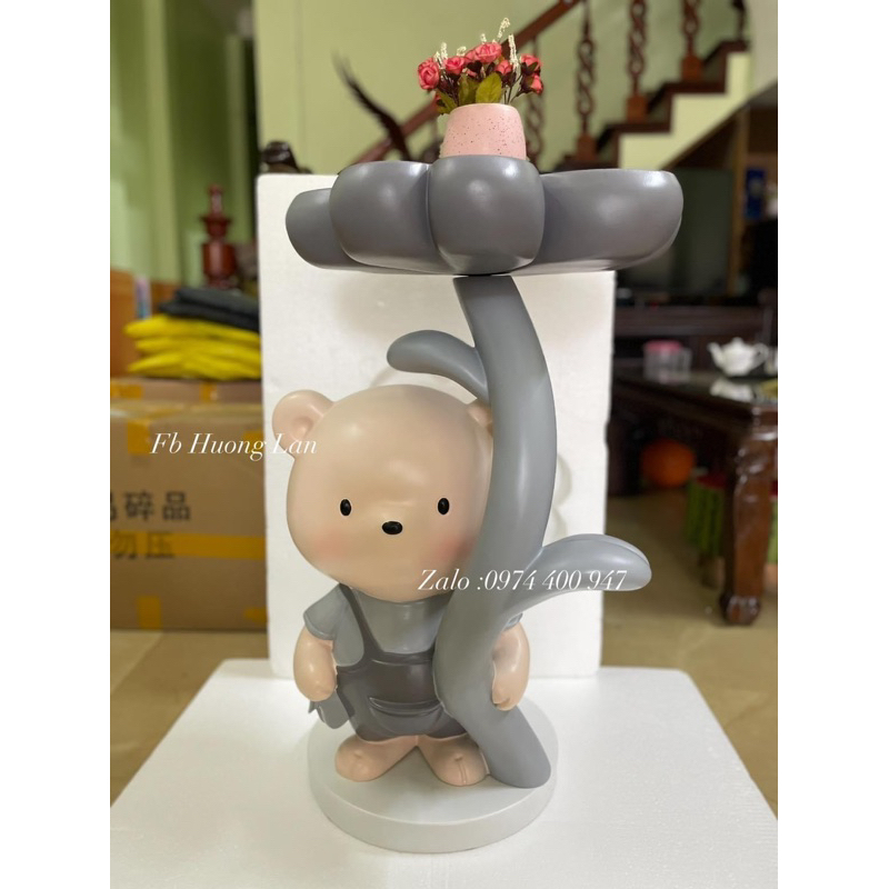 Bàn decor gấu oder