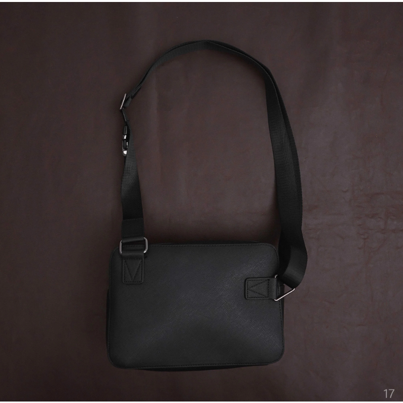 Túi đeo chéo nam ICONDENIM Dập Logo Nhiệt Nổi 3D tinh tế - TUID0017