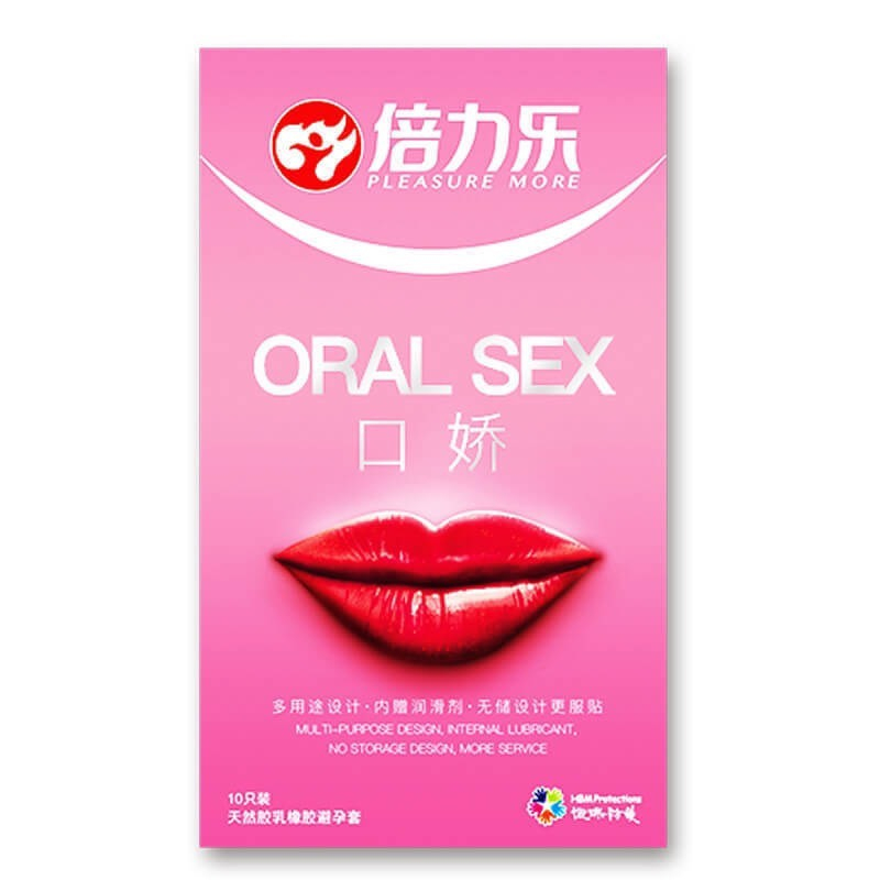 Bao cao su quan hệ bằng miệng Oral Sex Pro HBM Hộp 10 bcs NinaGen