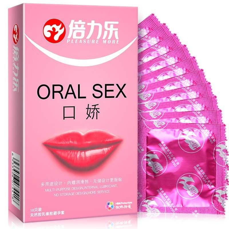 Bao cao su quan hệ bằng miệng Oral Sex Pro HBM Hộp 10 bcs NinaGen