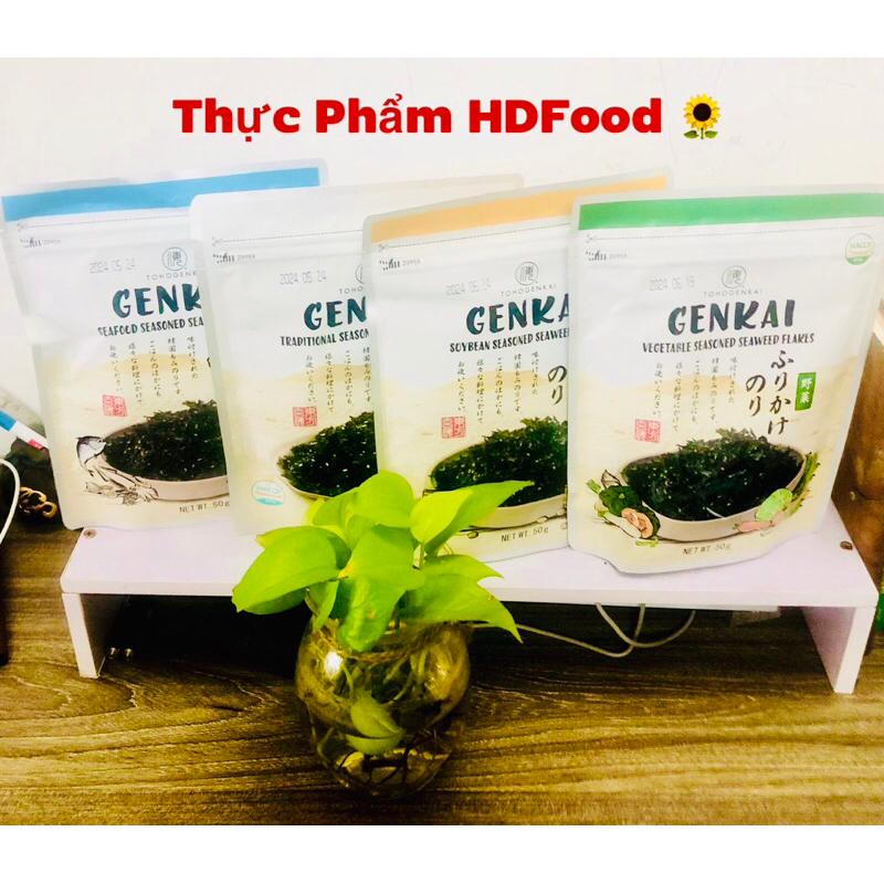 Rong Biển Trộn Cơm Hàn Quốc Genkai Vị Truyền Thống 40g