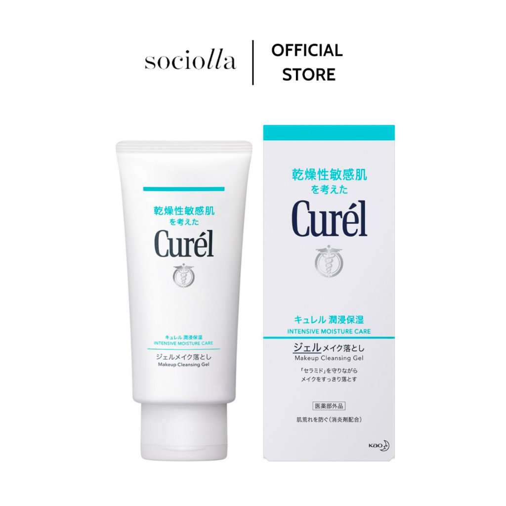 Gel Tẩy Trang Cấp Ẩm Chuyên Sâu Curél Cleansing Gel 130g