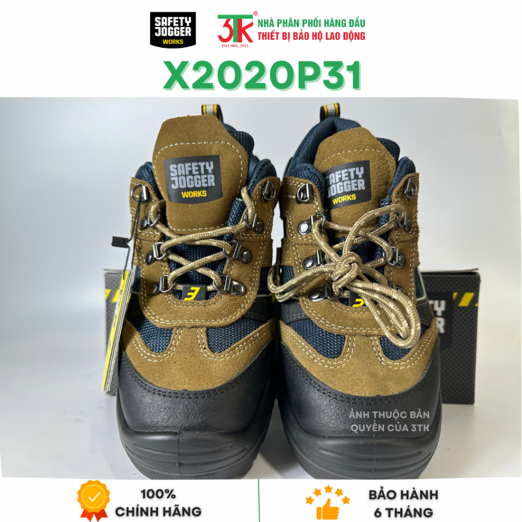 [CHÍNH HÃNG] Giày bảo hộ Safety Jogger X2020P31 S3