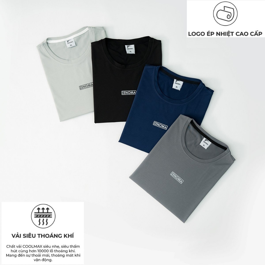 Bộ Quần Áo Thể Thao Thun Nam Mùa Hè Vải Cá Sấu Cotton Cao Cấp Co Dãn Thoáng Khí - D035