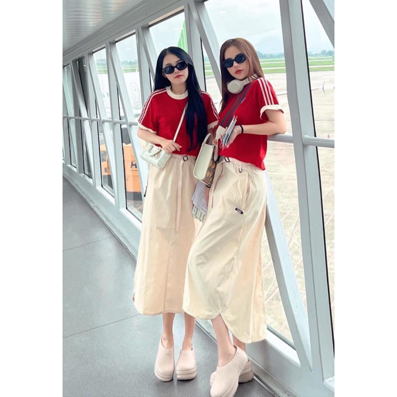 Sục adidas màu be