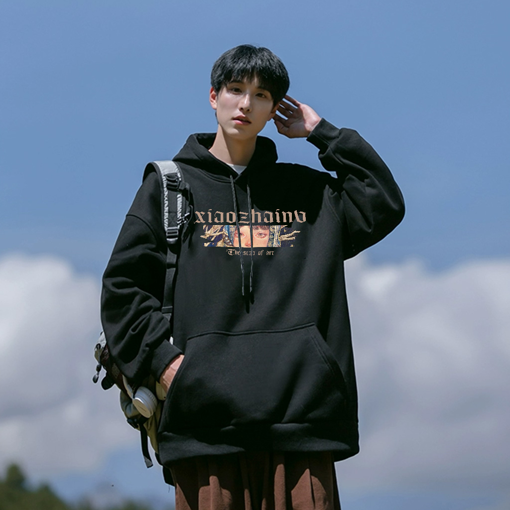 Áo Hoodie Cotton nam BEEYANBUY áo nỉ tay dài thời trang in hình unisex 100% cotton-Y0310