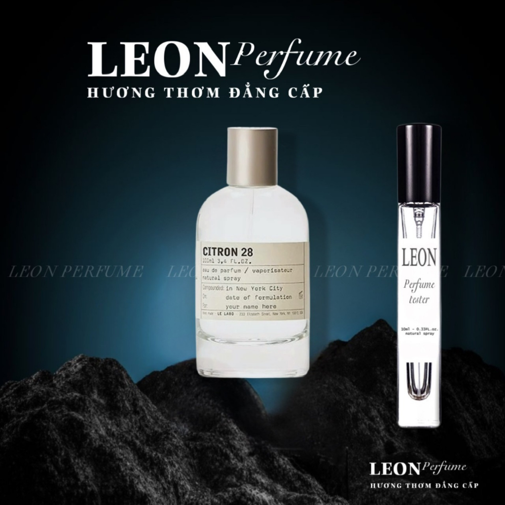 💎LEON💎 Nước Hoa Phòng Lab ʟ ᴇ ʟ ᴀ ʙ ᴏ - Citron 28 EDP | 10ml |