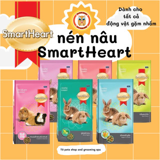 tổng hợp 7 vị cỏ nén smart heart Rodent siêu ngon dành cho thỏ, bọ, sóc bắc mỹ