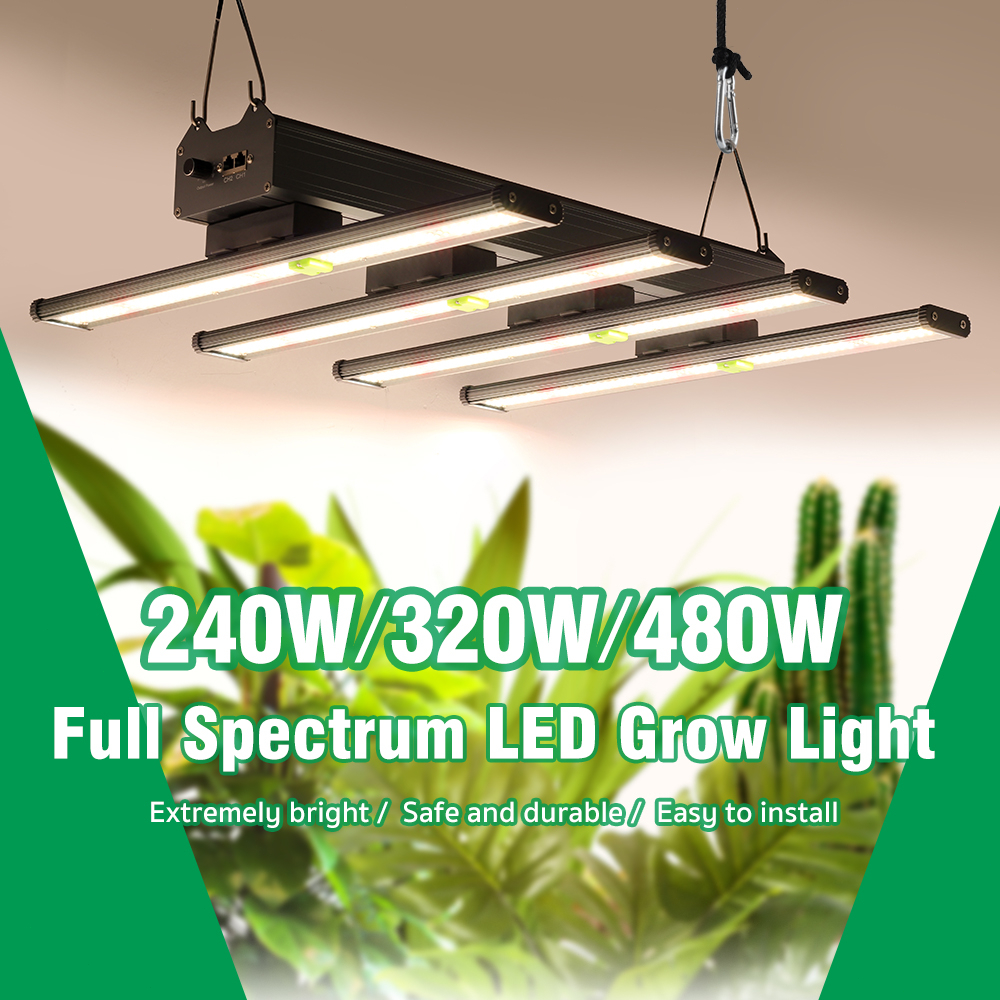 Đèn Trồng Cây Đèn Led 240W 320W 480Wđèn Cây trồng Cho Thủy Canh Vườn Tăng Trưởng Hoa Thực Vật Trong Trồng grow light