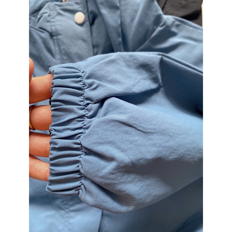 Áo khoác Unisex dù 2 lớp form rộng nam nữ Lamo Home A012