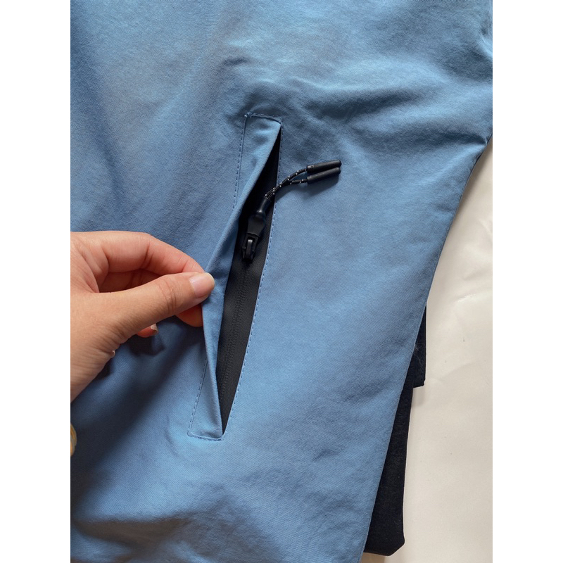 Áo khoác Unisex dù 2 lớp form rộng nam nữ Lamo Home A012