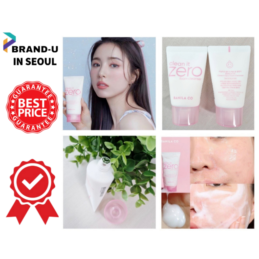 Sữa rửa mặt Banila Co Clean It Zero Foam Cleanser size mini 30ml