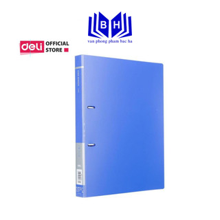 Bìa nhẫn/ file còng nhẫn 2 càng a4 deli - xanh dương - 1 chiếc - 5383