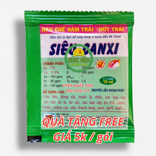 [QUÀ TẶNG FREE] PHÂN BÓN LÁ SIÊU CANXI