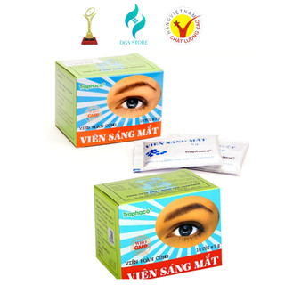 Viên Sáng Mắt Traphaco, Hộp 10 gói 5 gram hoàn cứng