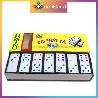 Bộ cờ domino nhựa tốt giá rẻ boardgame đồ chơi trẻ em giải trí xả stress boardgame