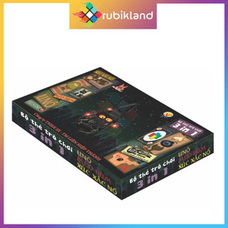 Bộ boardgame 3in1 uno xúc xắc nổ mèo bùm 3 trong 1 liên hiệp thành trò chơi nhóm bạn đồ chơi