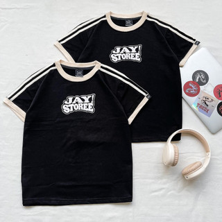 Áo thun Baby Tee JAY chất liệu 100% cotton - Áo Thun unisex ĐEN 🖤 JEJUL