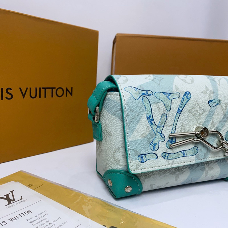 ⚡️ - Túi Đeo Chéo Clutch L.V Loang Vân Phối Xích Full Bill Thẻ Cực Sang Chảnh - Bản Cao Cấp Loại 1 2023