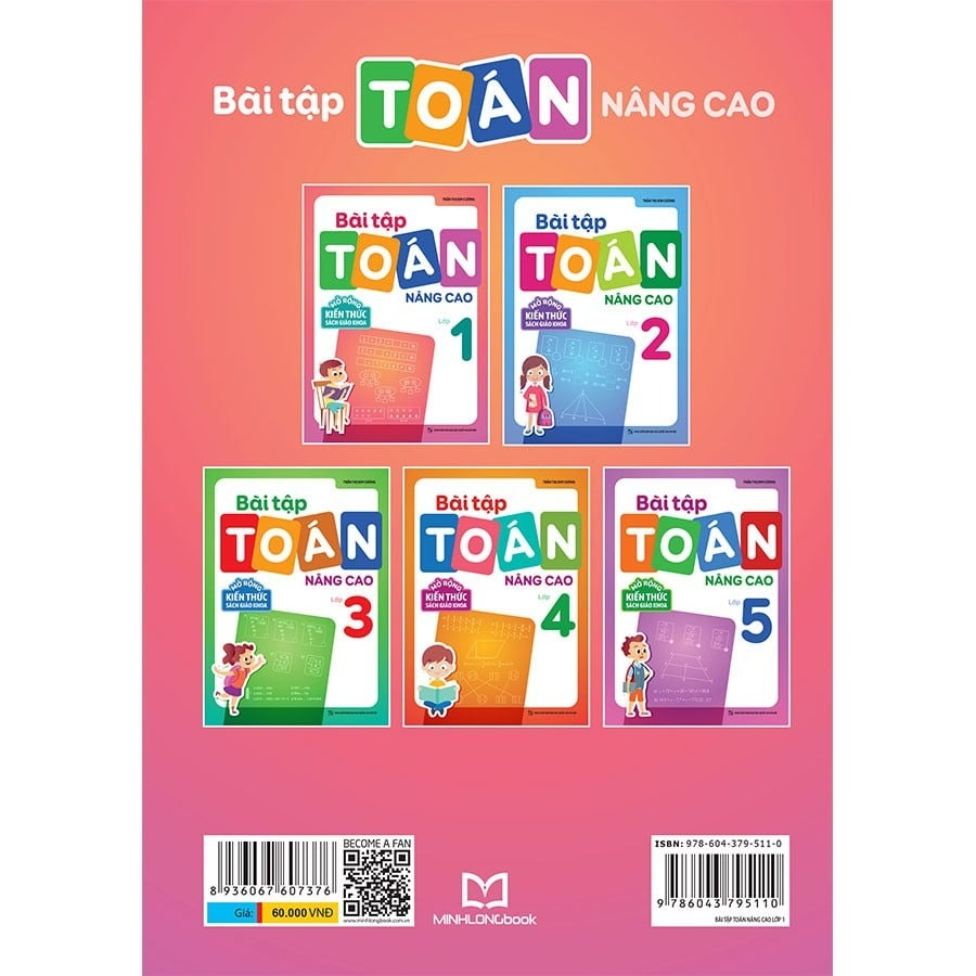 Sách: Bài Tập Toán Nâng Cao Lớp 1