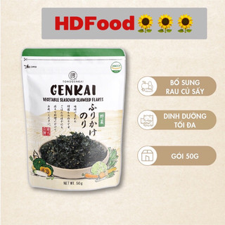 Rong biển trộn cơm hàn quốc genkai vị rau củ 50g