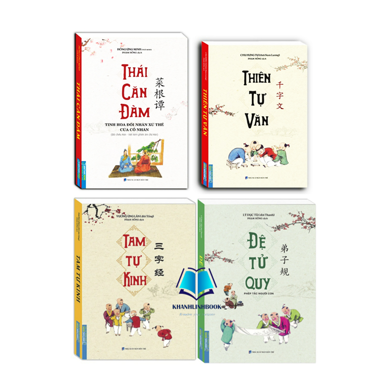 Sách - Combo 4c - Thái Căn Đàm & đệ tử quy, thiên tự văn , tam tự kinh