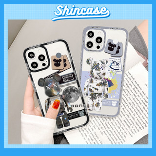 Ốp Lưng iPhone X-Moon Cạnh Vuông, Chống Sốc, Bảo Vệ Camera - Cho iP 6/6s/7/8/Plus/X/XS/XR/11/12/13/14/15/Pro/Max/Mini