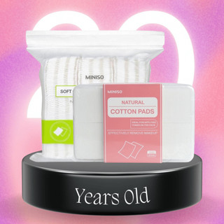 Bông Tẩy Trang - Đắp Lotion MINISO