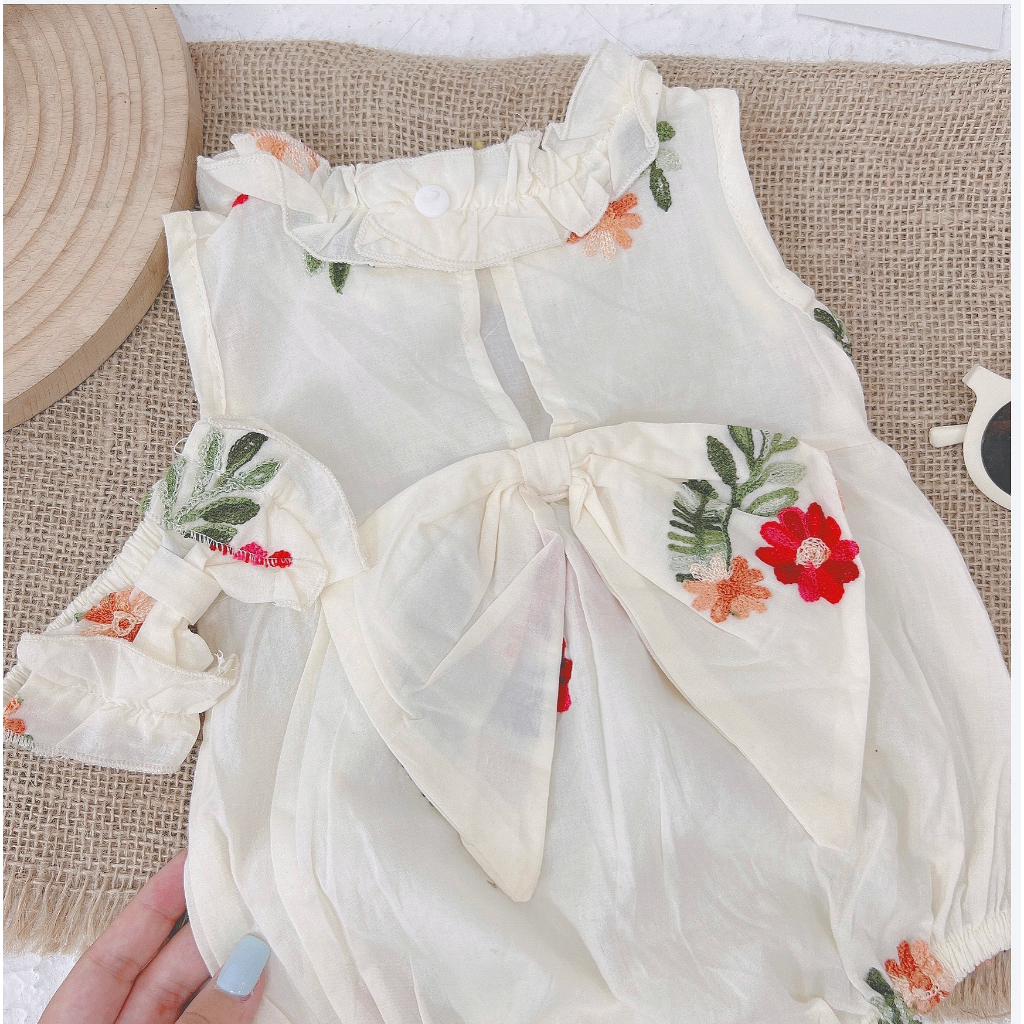 Body tiểu thư bản nơ to sau lưng - A41